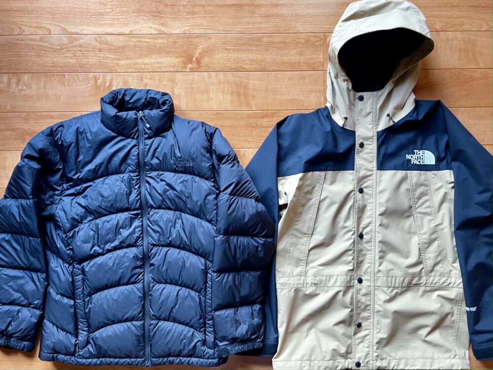 THE NORTH FACE ライナー付き マウンテンパーカージップインジップ-