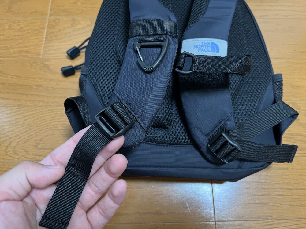 ショルダーハーネスのバックル