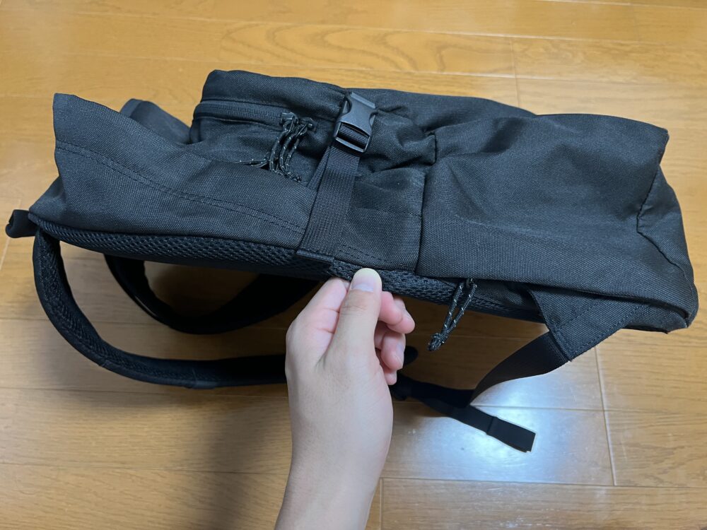 側面からのフォルム