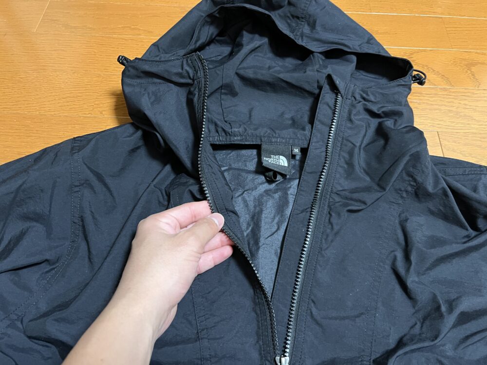 ジッパーはYKK