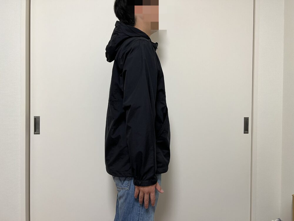 側面 Mサイズ着用