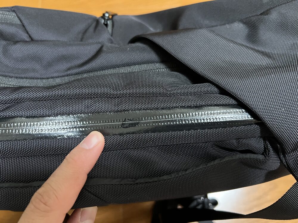 撥水加工のチェック