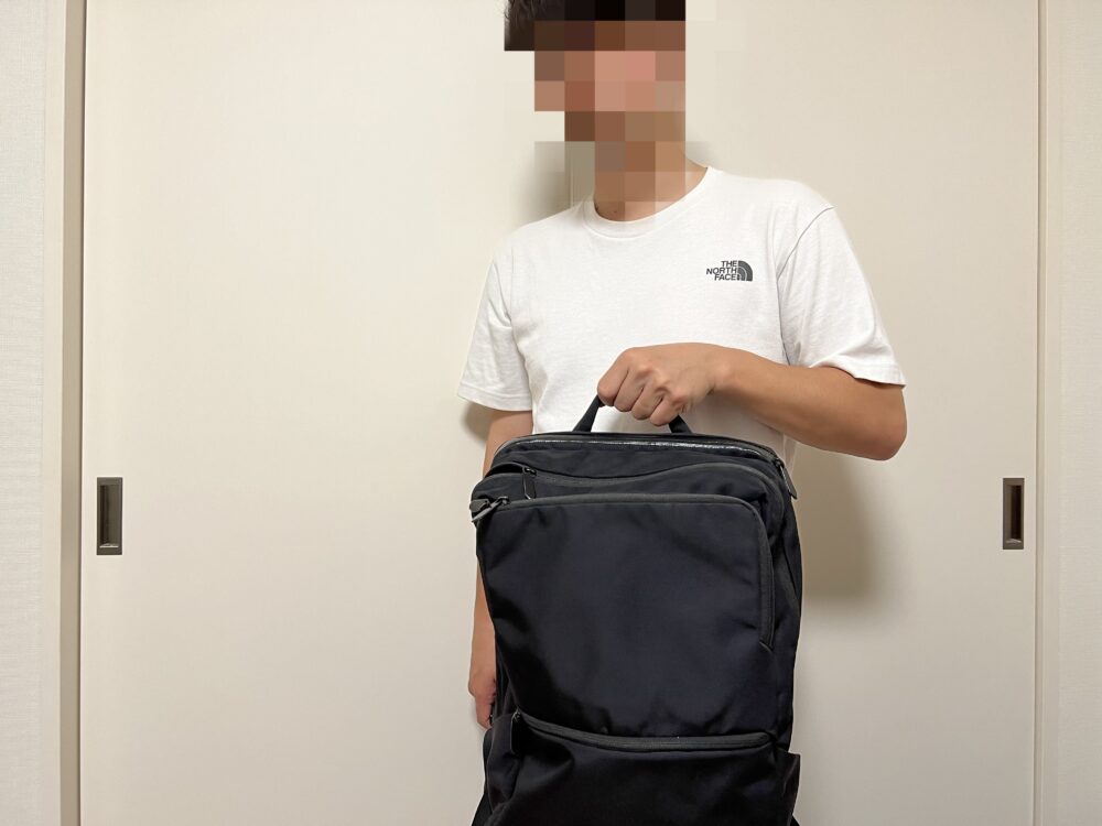 シャトルデイパックデイパック手で持つ