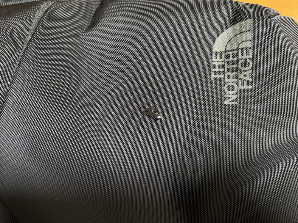 撥水性の確認
