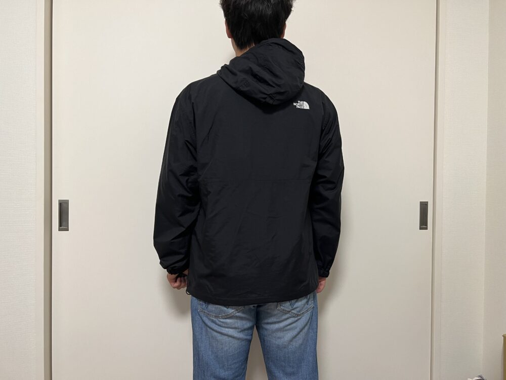 後面 Mサイズ着用