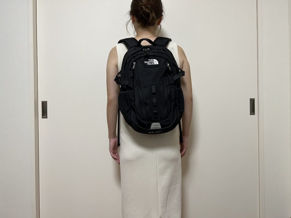 ミニショット使用のイメージ（背面）