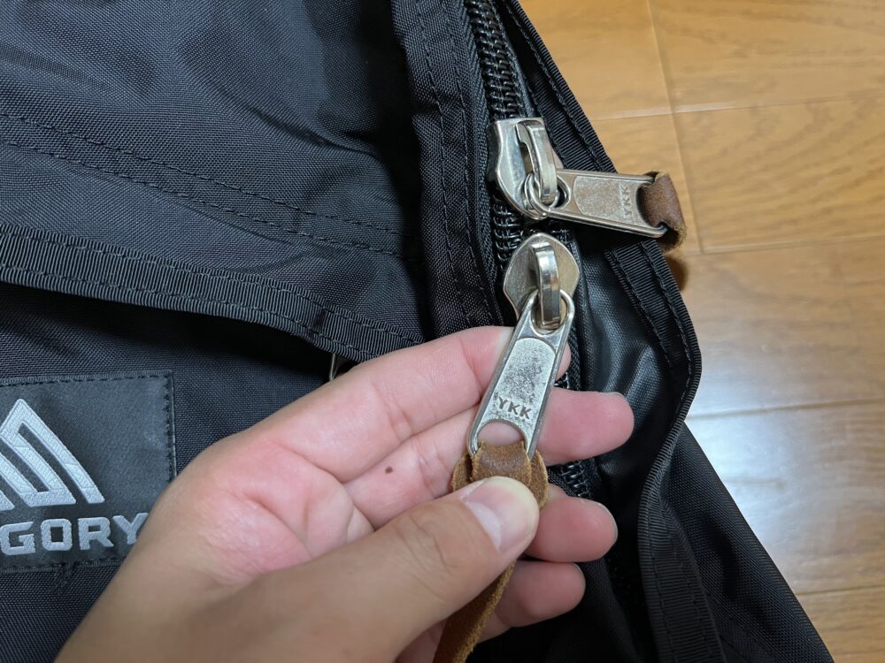 YKKのジッパー