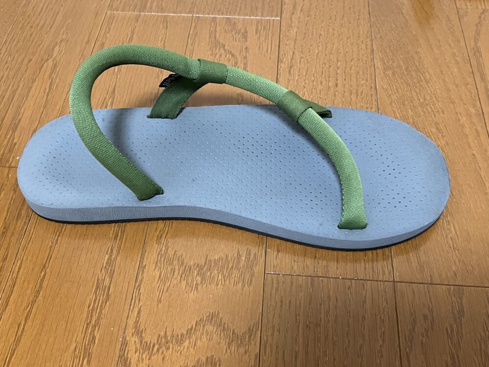 どこに足を入れるかわかりにくい