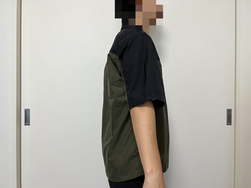 側面 Mサイズ着用