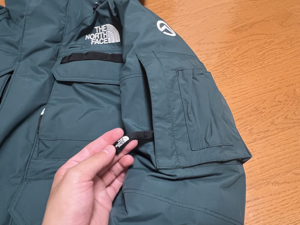 肩にもポケット