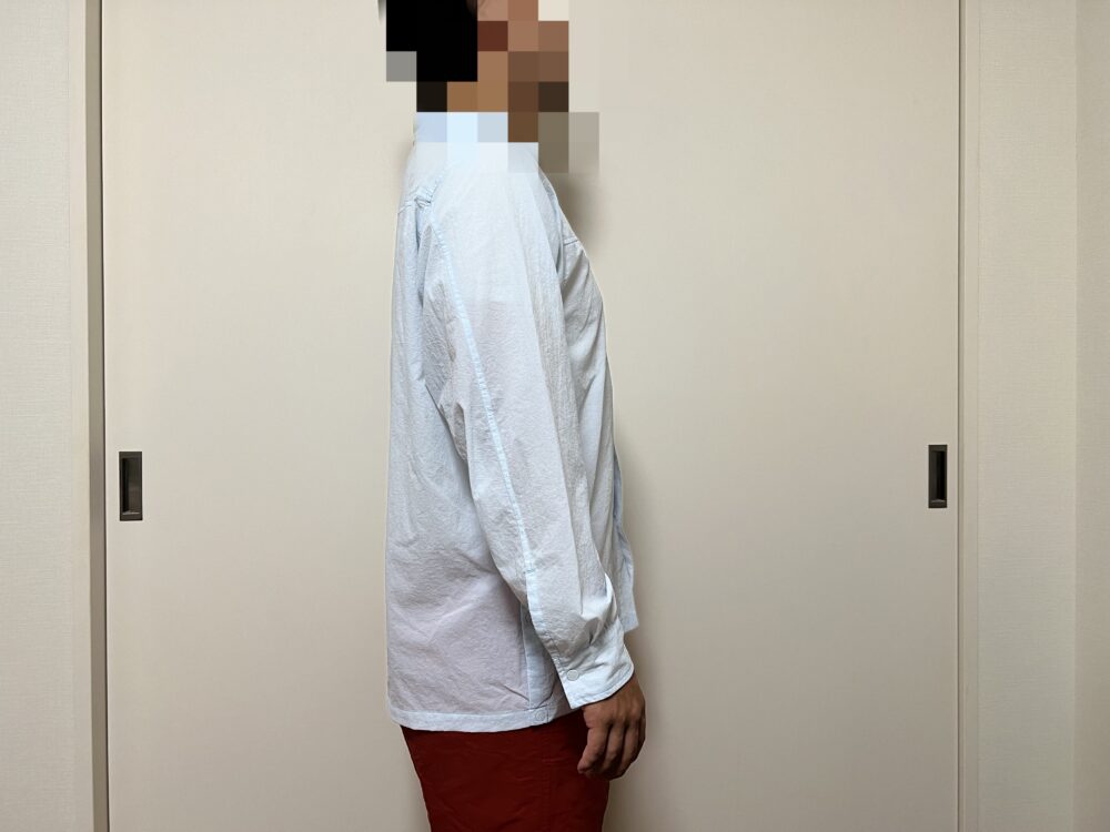 側面 Mサイズ着用