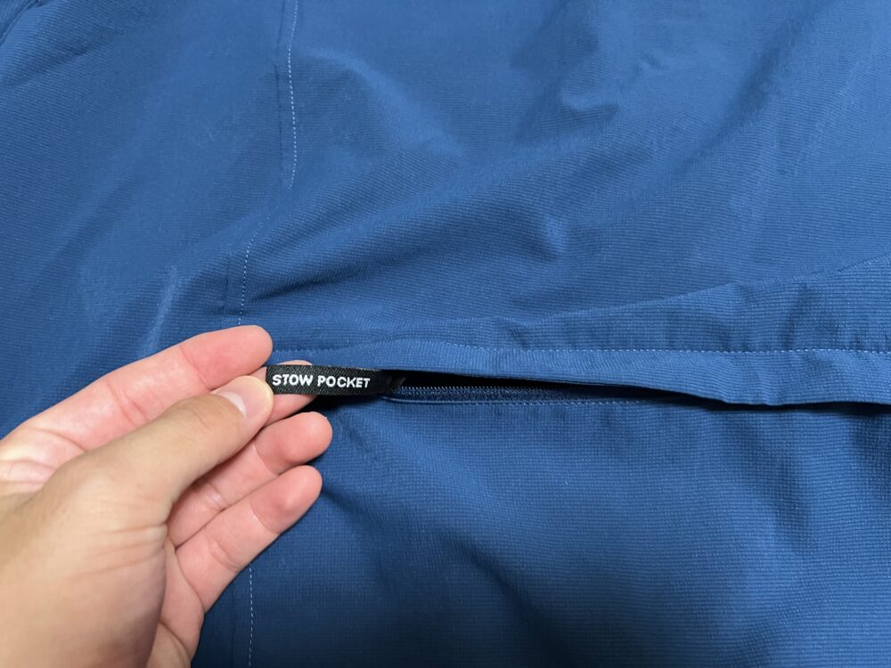 stow pocket