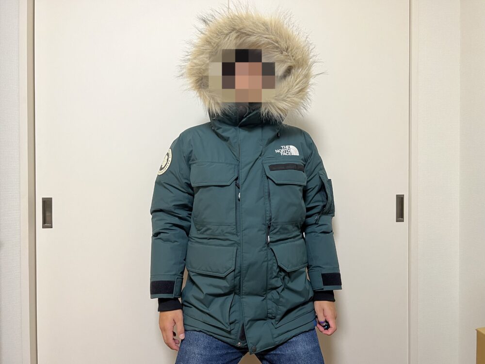 サザンクロスパーカにファーを付けて