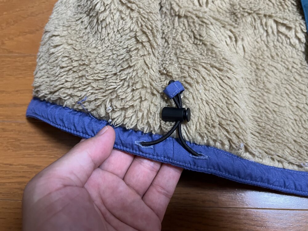 裾のアジャスター