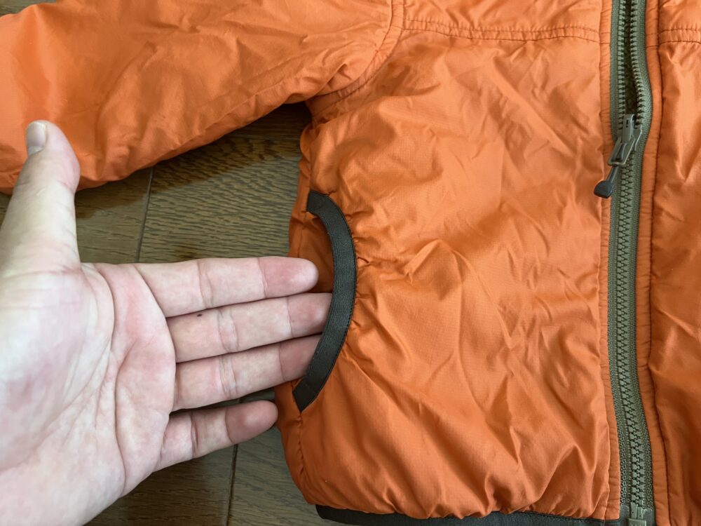 ポケットの構造