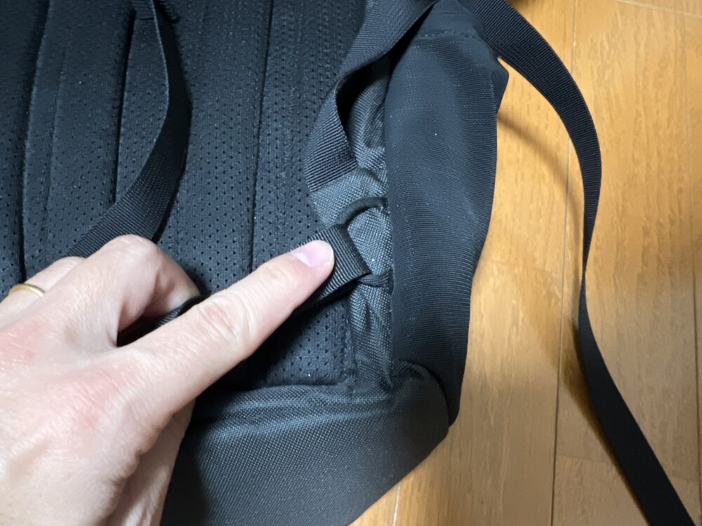 ウエストベルトの構造