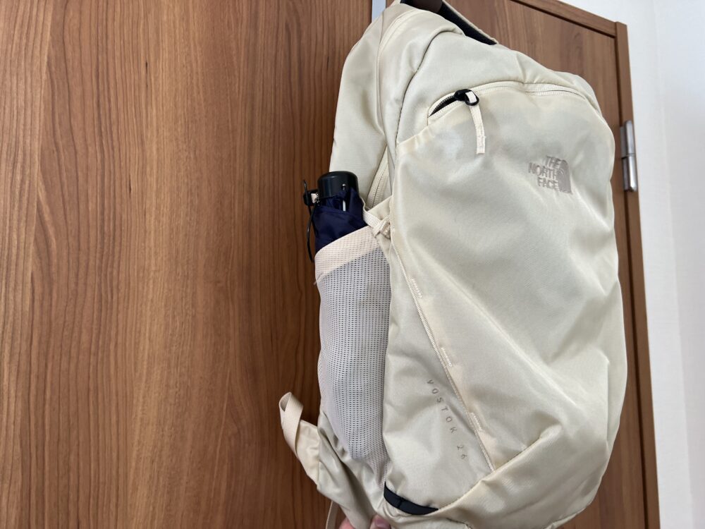 折りたたみ傘がすっぽり