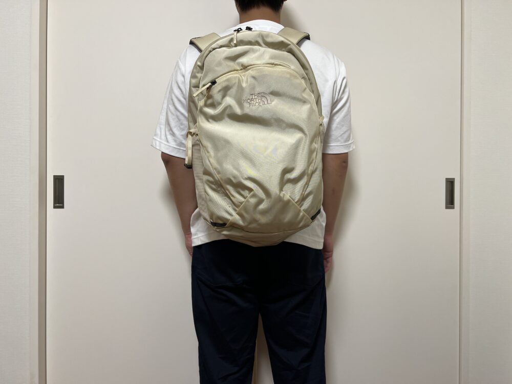 ボストーク26使用のイメージ(背面)