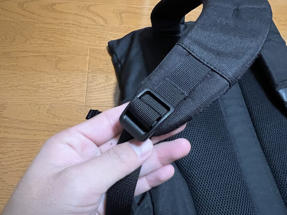 ショルダーハーネス調節バックル