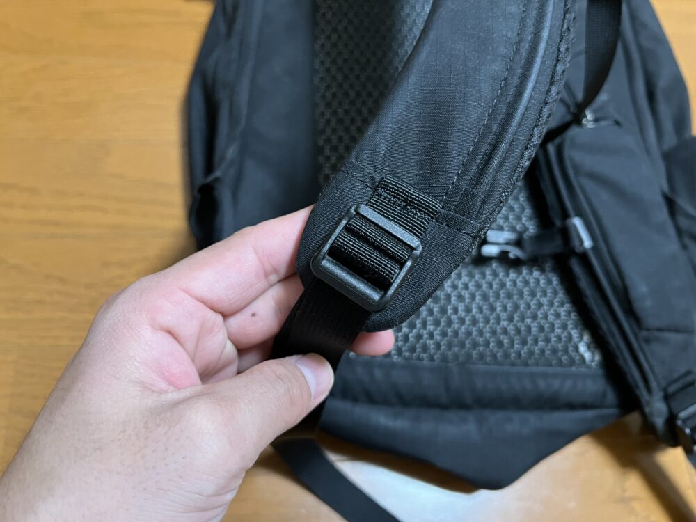 ショルダーハーネス調節バックル