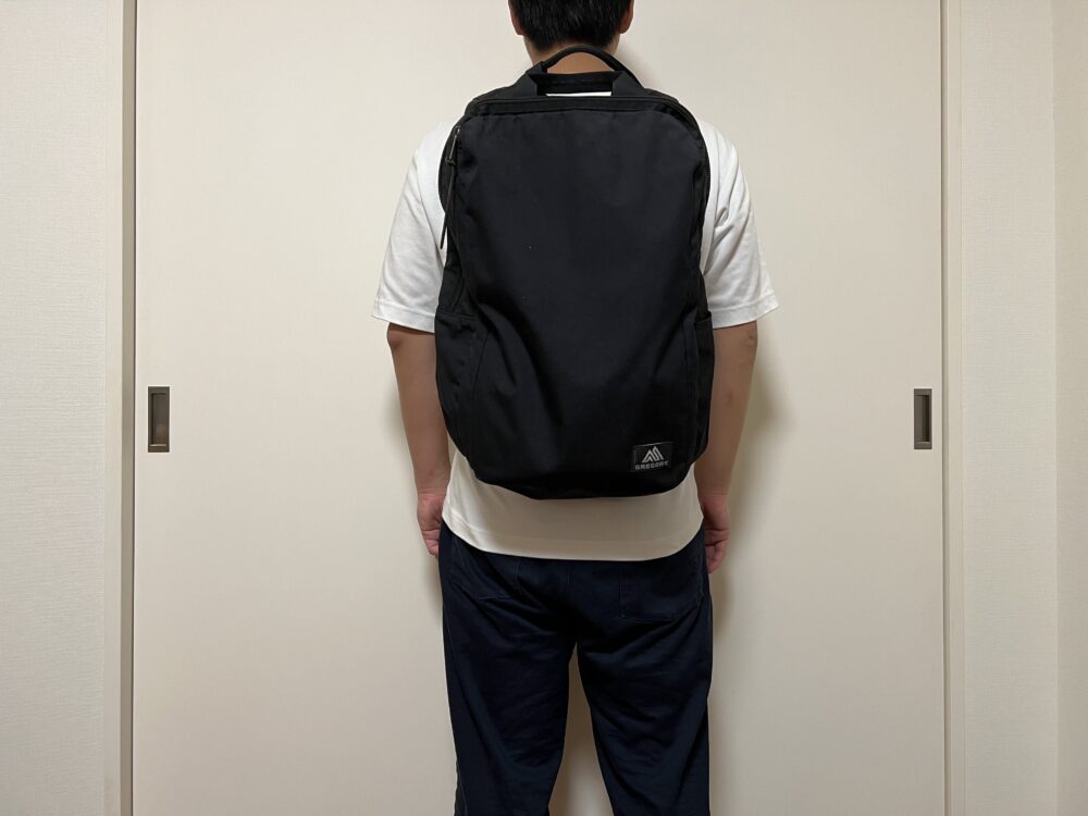 カバートソリッドデイ使用のイメージ(背面)