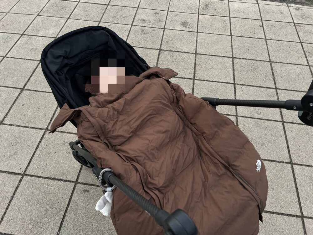 ベビーカーに付けて