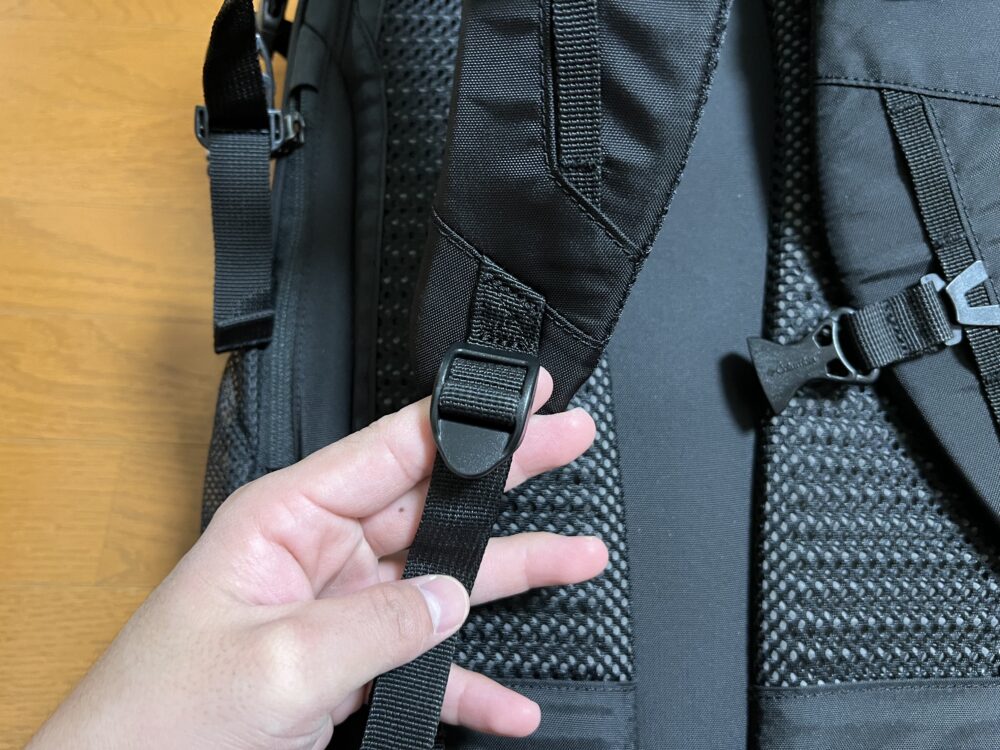 ショルダーハーネス調節バックル