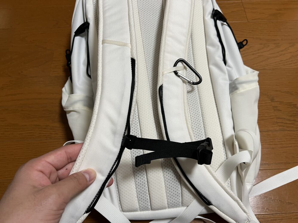 取外し可能なチェストベルト