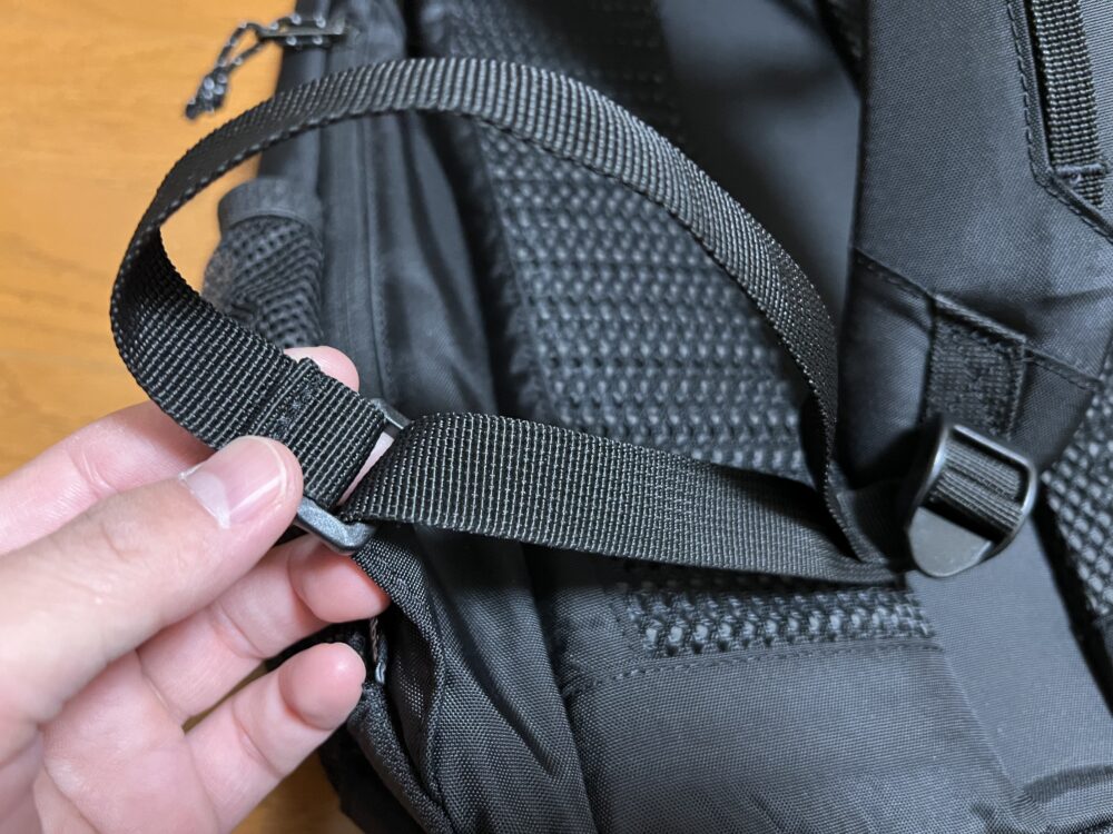 ハーネスの留め具