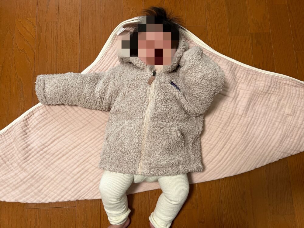 身長65㎝,体重7㎏ ,12-18mサイズ着用