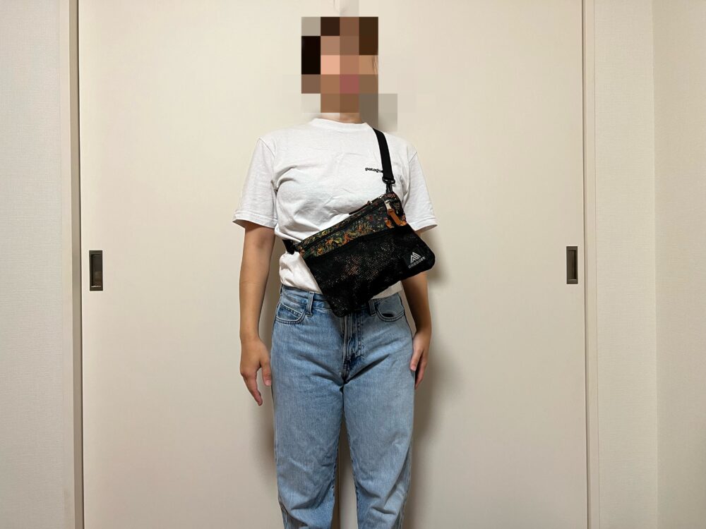 クラシックサコッシュ使用のイメージ(正面)
