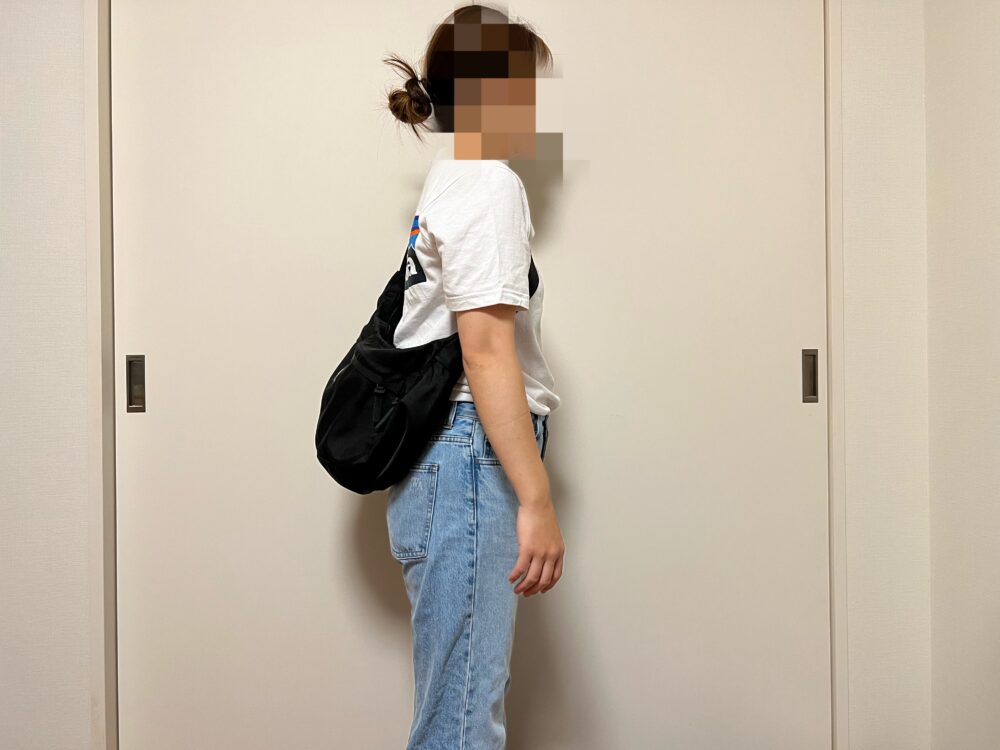 サッチェルM使用のイメージ（側面）