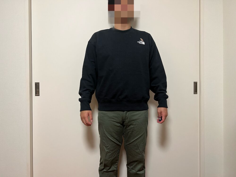 正面 Mサイズ着用