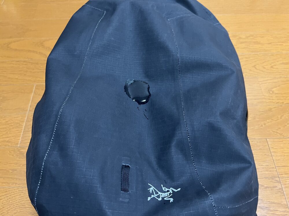 高い防水性