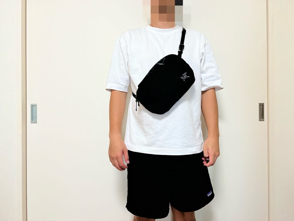 ヒリアドクロスボディ使用のイメージ(正面)